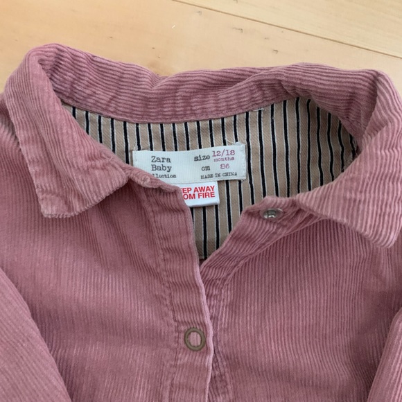 Zara baby - Corduroy Dress - 12-18M - Picture 2 of 3